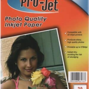 7" x 5" Gloss 210gsm Photo Paper x20 Sheets