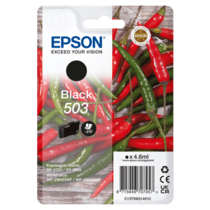 Epson 503 Black Original Ink Cartridge Chilli Inks