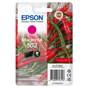 Epson 503 Magenta Original Ink Cartridge Chilli Inks