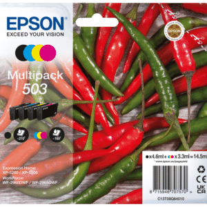 Epson 503 Multipack Original Ink Cartridges Chilli Inks