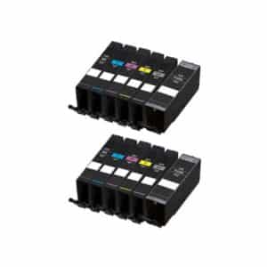 Canon 530 & 531 x2 Full Sets of Compatible Ink Cartridges PGI-530 CLI-531