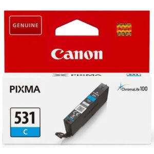 Canon 531 Original Cyan Ink Cartridge CLI-531 6119C001