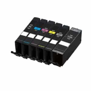 Canon 530 & 531 Full Set of 6 Compatible Ink Cartridges PGI-530 CLI-531