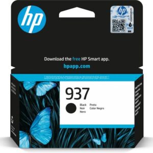HP 937 Black Original Printer Ink Cartridge - HP937 4S6W5NE