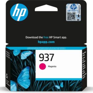 HP 937 Magenta Original Printer Ink Cartridge - HP937 4S6W3NE