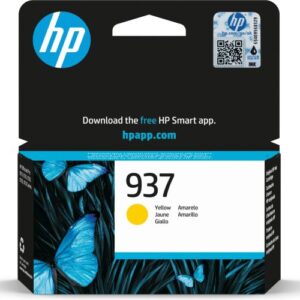 HP 937 Yellow Original Printer Ink Cartridge - HP937 4S6W4NE