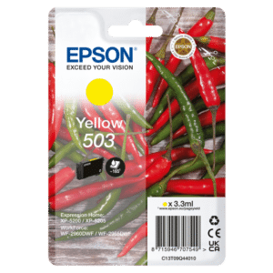 Epson 503 Yellow Original Ink Cartridge Chilli Inks