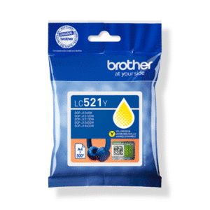 LC521 Yellow Original Brother Ink Cartridge LC-521