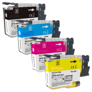 Badger Inks Set of XL Ink Cartridges to replace Brother LC527XL
