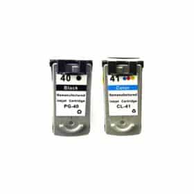 Badger Inks Black & Colour Remanufactured Ink Cartridges to replace Canon PG40 & CL41