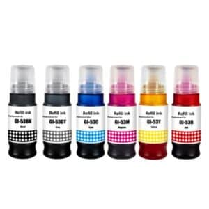 GI-53 Full Set of Printer Ink Bottles Compatible With Canon GI53