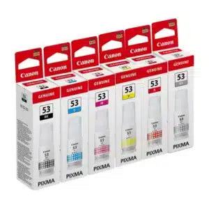 GI-53 Full Set of Genuine Canon Printer Ink Bottles GI53