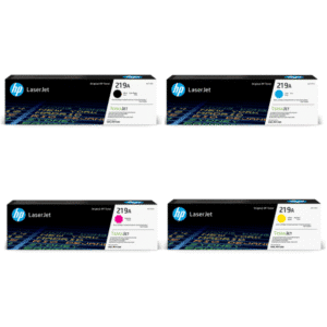 HP W2190A Set of 4 Laser Toner Cartridges HP 219A