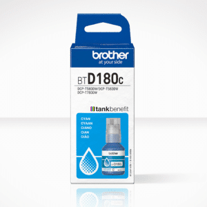 Brother BTD180C Cyan Ink Bottle for Tank Benefit Printer