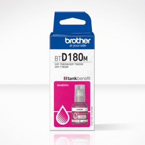 Brother BTD180M Magenta Ink Bottle for Tank Benefit Printer