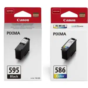 PG-595 / CL-586 Black & Colour Ink Cartridge Multipack