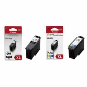 PG-595XL / CL-586XL Black & Colour Ink Cartridge Multipack 7170C004